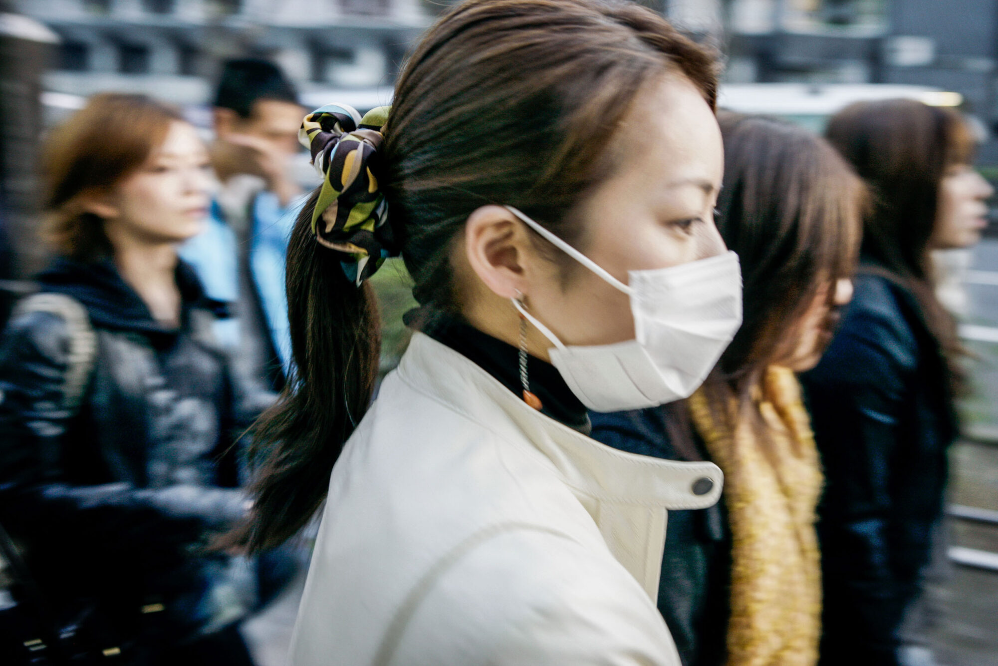 Tokio, Japan, 15. Februar 2009 - Tokio, Hauptstadt von Japan. Menschen auf der Strasse.

Photo by Daniel Ammann