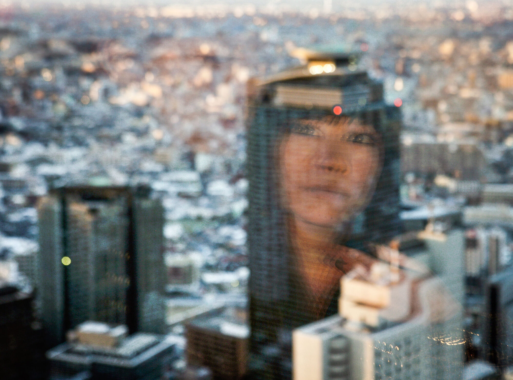 Tokio, Japan, 17. Februar 2009 - Tokio, Hauptstadt von Japan. Blick vom Hochhaus ueber Tokio von Regierungsgebaeude aus. Abendstimmung.

Photo by Daniel Ammann