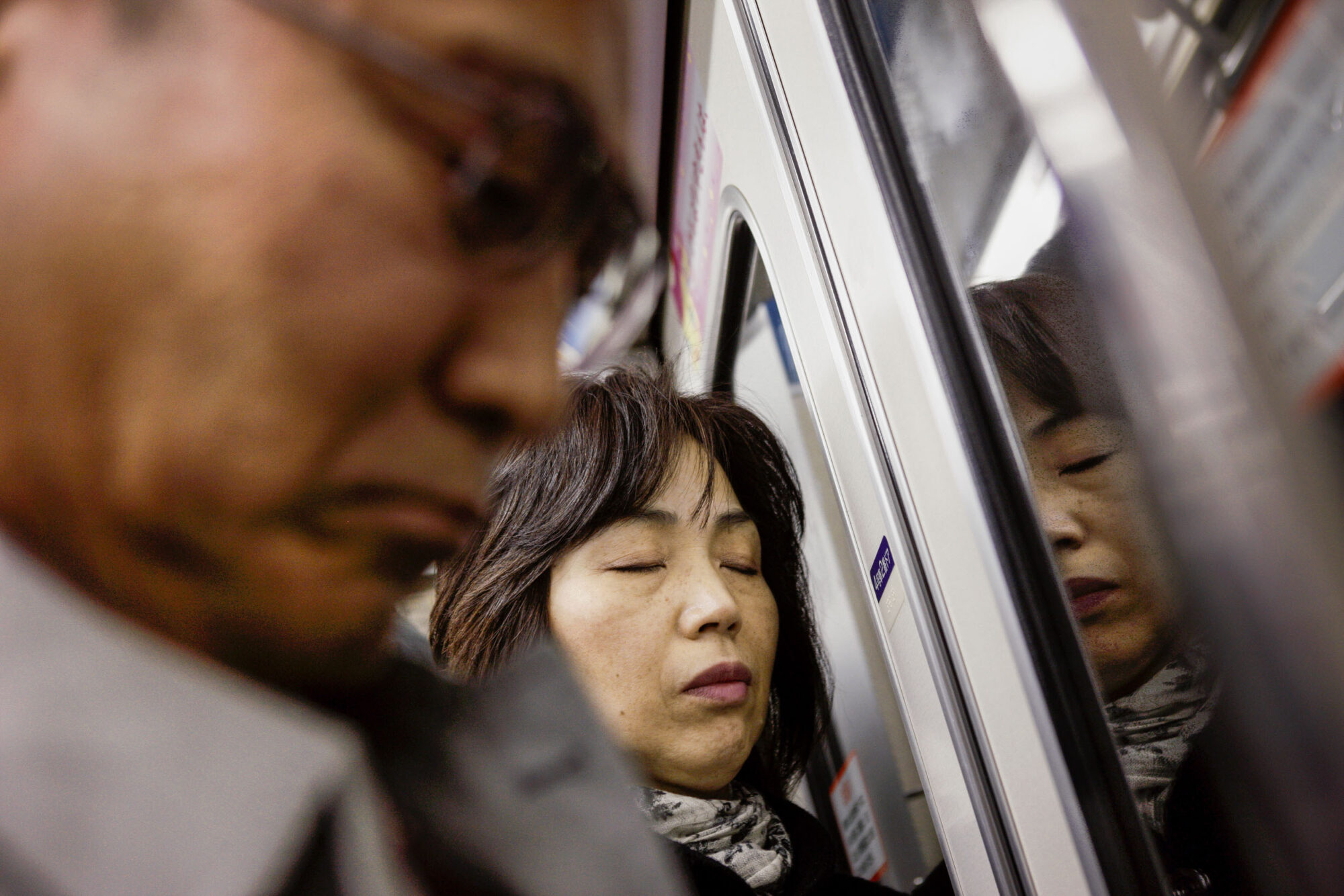 Tokio, Japan, 15. Februar 2009 - Tokio, Hauptstadt von Japan. U Bahn, Untergrund Bahn.

Photo by Daniel Ammann