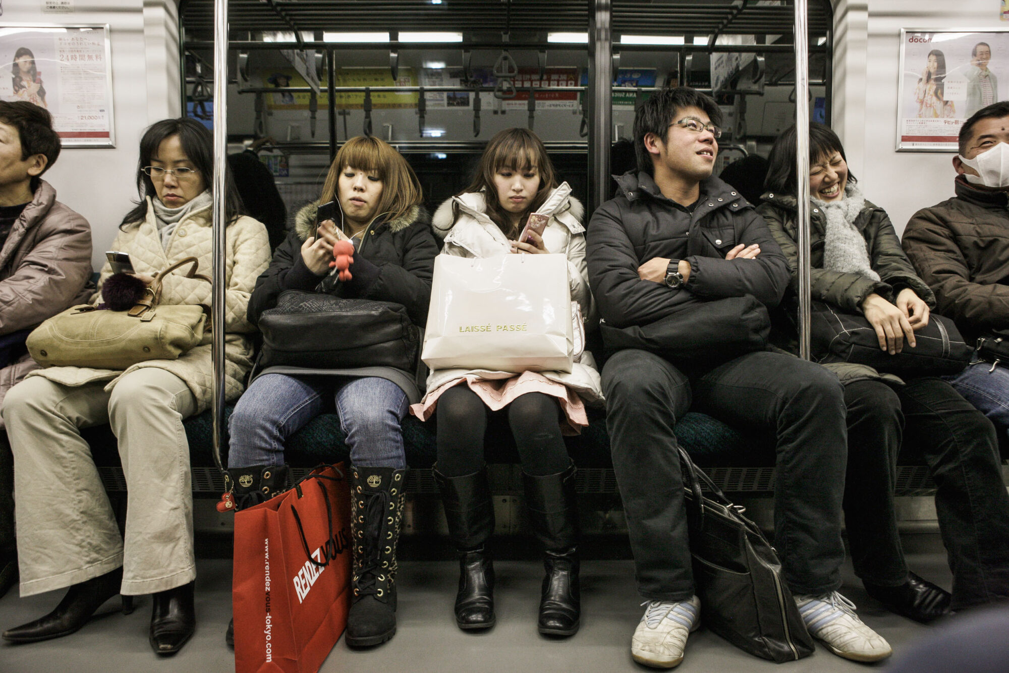 Tokio, Japan, 17. Februar 2009 - Tokio, Hauptstadt von Japan. U Bahn, Metro.

Photo by Daniel Ammann