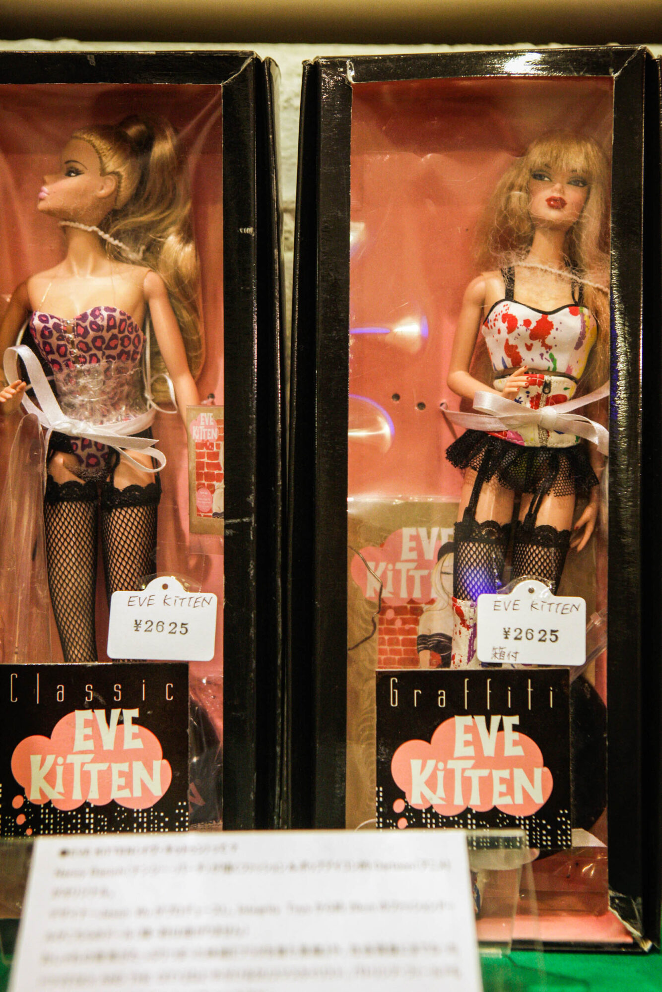 Tokio, Japan, 15. Februar 2009 - Tokio, Hauptstadt von Japan. Eve Kitten, Puppen.

Photo by Daniel Ammann