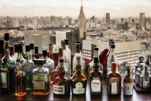 Tokio, Japan, 17. Februar 2009 - Tokio, Hauptstadt von Japan. Blick vom Hochhaus ueber Tokio von Regierungsgebaeude aus. Abendstimmung.

Photo by Daniel Ammann