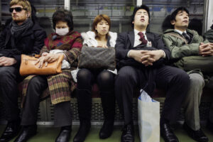 Tokio, Japan, 17. Februar 2009 - Tokio, Hauptstadt von Japan. U Bahn, Untergrund Bahn.

Photo by Daniel Ammann