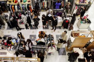 Tokio, Japan, 17. Februar 2009 - Tokio, Hauptstadt von Japan. Einkaufszentrum.

Photo by Daniel Ammann