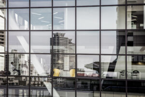 Tokio, Japan, 17. Februar 2009 - Tokio, Hauptstadt von Japan. Hochhaeuser und Bahnfahrt.

Photo by Daniel Ammann