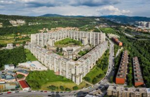 Riejekta, Kroatien, 25. Mai 2019 - Architektur Reportage in Triest.