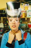 ENGLAND,1.AUGUST02 - Bilder der Reise durch das Koenigreich England von Nadja Tarnutzer und Daniel Ammann. Buchprojekt England 2002. Portrait Nadja Tarnutzer.

photo by Daniel Ammann