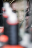 Deutschland, Herrenberg, 26. April 2010 - Firma Walter Knoll, Produktion von hochwertigen Mobilien wie Stuhl, Sessel, Tisch, Sofa, Bank.