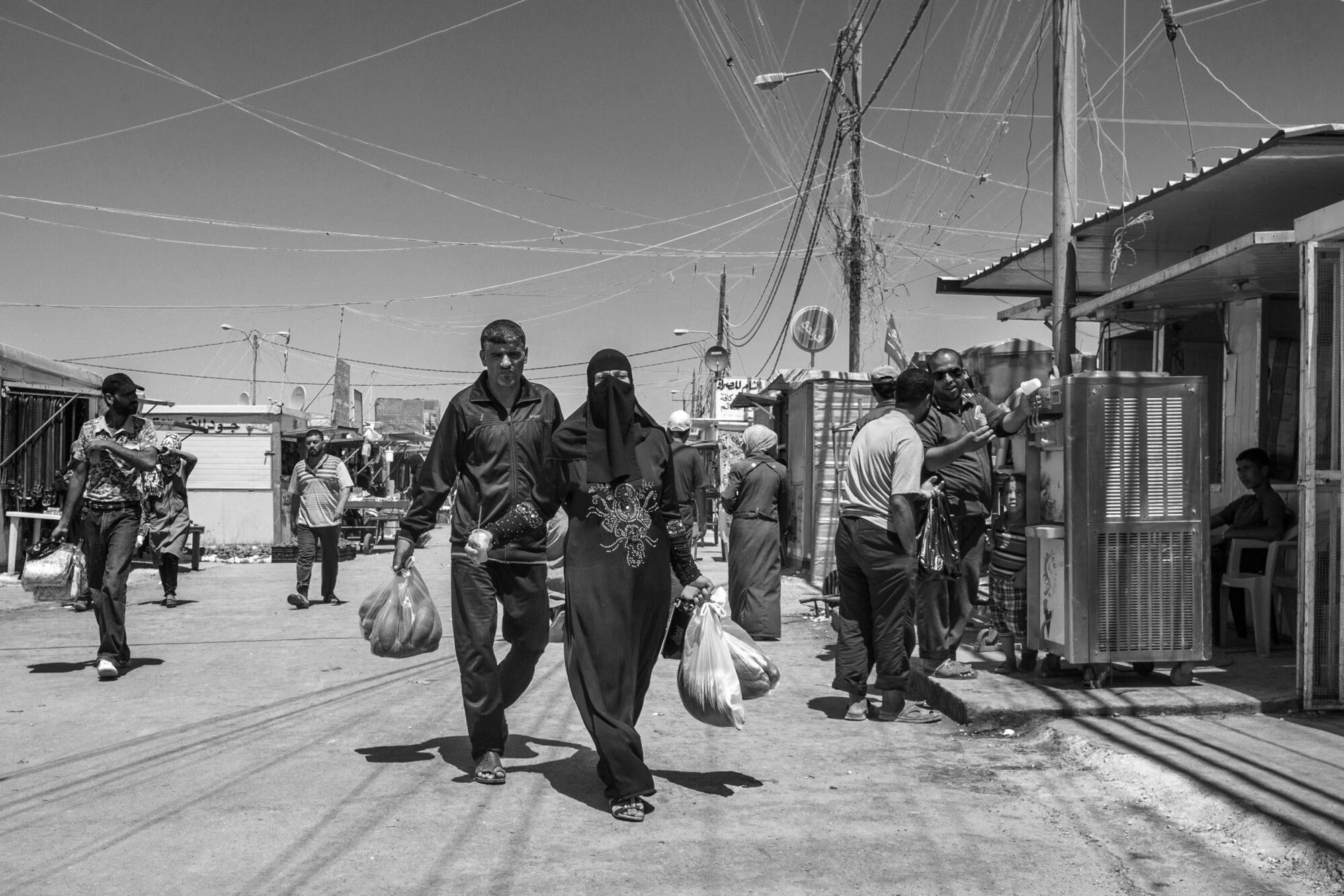 Amman, Za Aatari, Jordanien, 26. August 2014 - Za Aatari, Fluechtingscamp in der Wueste von Jordanien.