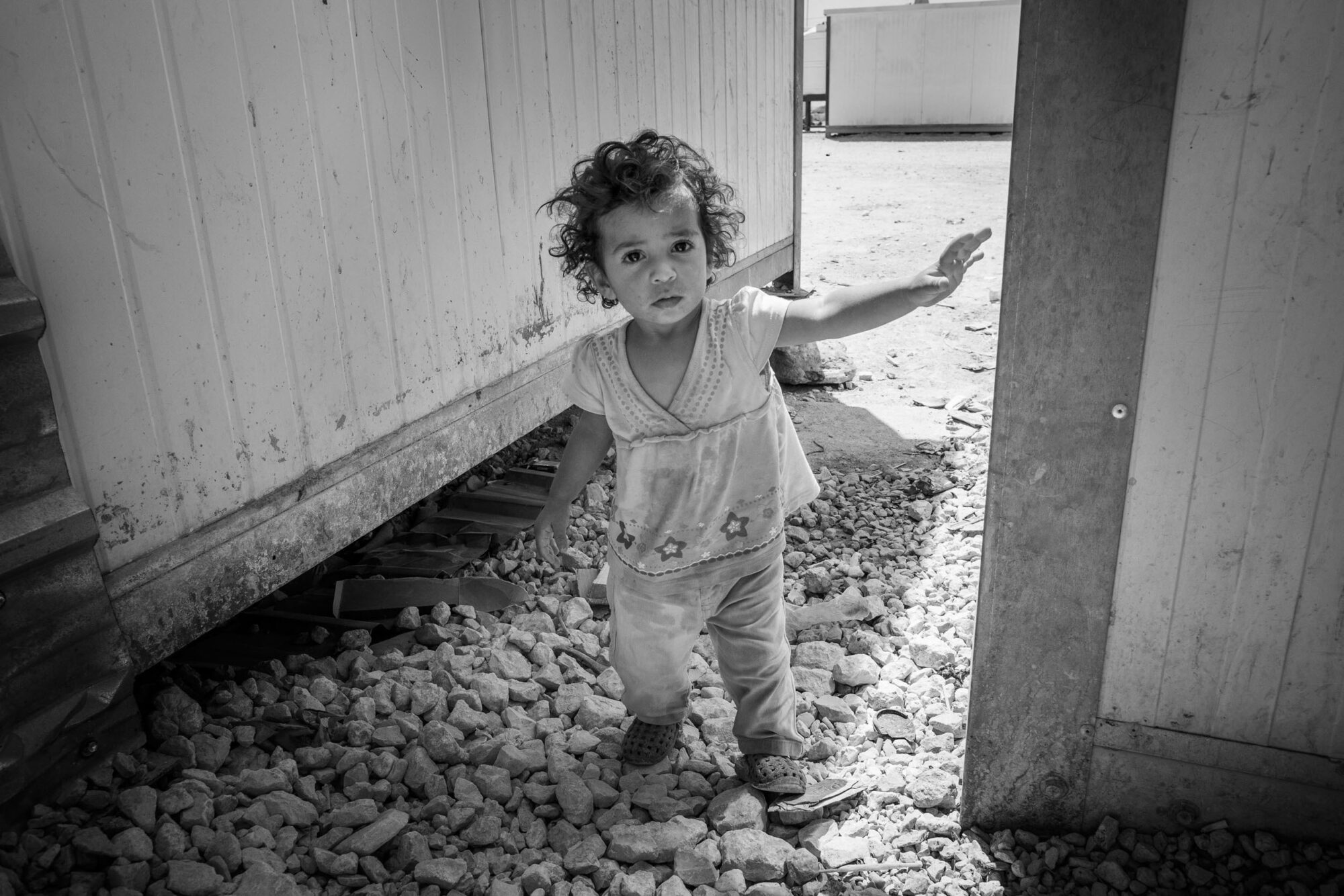 Amman, Za Aatari, Jordanien, 26. August 2014 - Za Aatari, Fluechtingscamp in der Wueste von Jordanien.