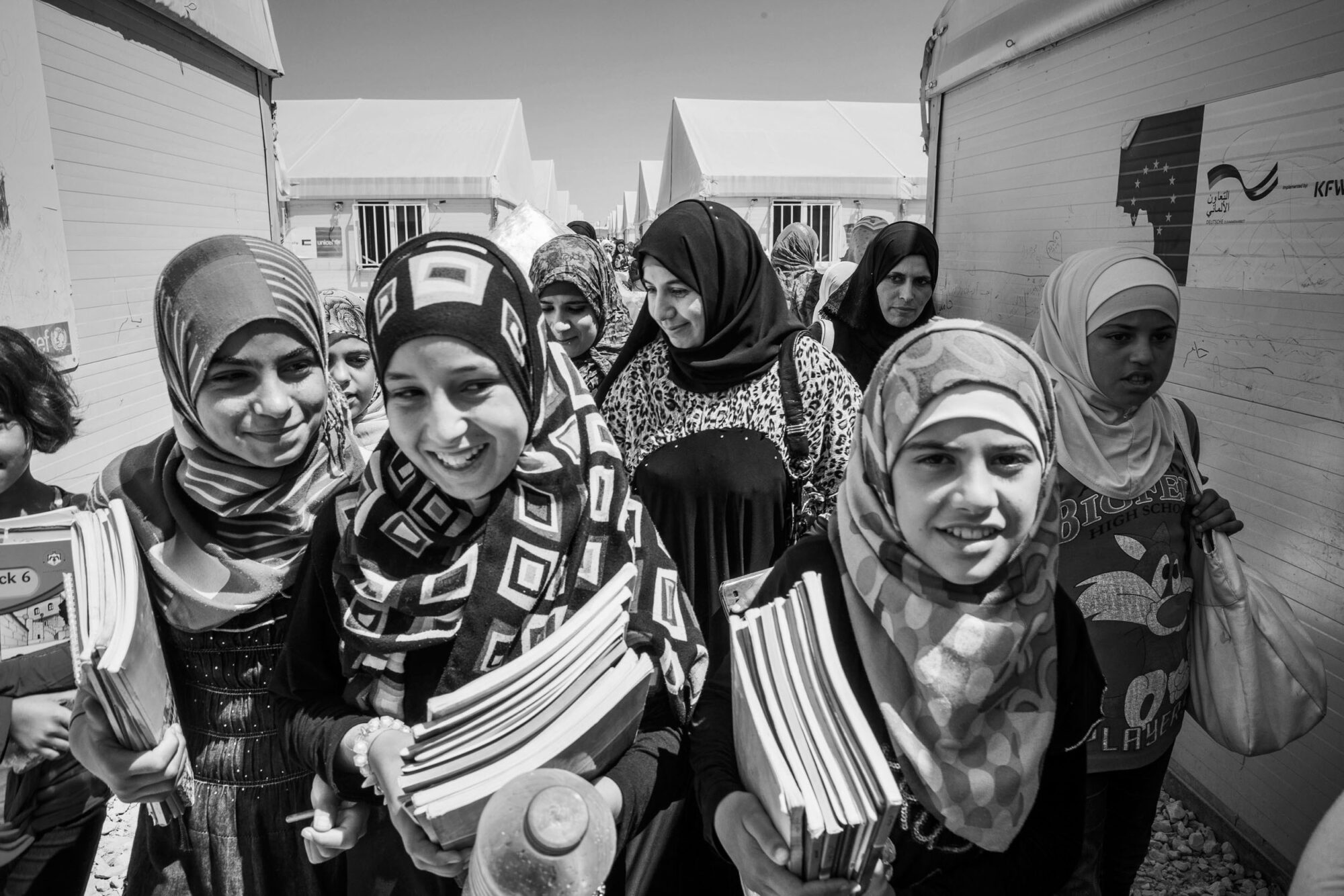 Amman, Za Aatari, Jordanien, 26. August 2014 - Za Aatari, Fluechtingscamp in der Wueste von Jordanien.