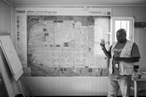 Amman, Za Aatari, Jordanien, 25. August 2014 - Za Aatari, Fluechtingscamp in der Wueste von Jordanien.