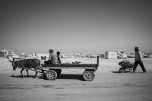 Amman, Za Aatari, Jordanien, 25. August 2014 - Za Aatari, Fluechtingscamp in der Wueste von Jordanien.