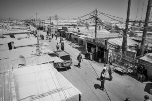 Amman, Za Aatari, Jordanien, 26. August 2014 - Za Aatari, Fluechtingscamp in der Wueste von Jordanien.