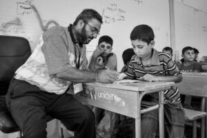 Amman, Za Aatari, Jordanien, 26. August 2014 - Za Aatari, Fluechtingscamp in der Wueste von Jordanien.